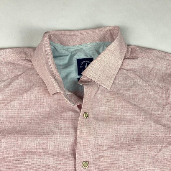 Johnnie-O Button Down Shirt Men's Size XL Pink - Picture 3 of 9